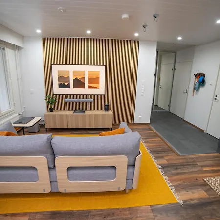 Daire Luppo - Spacious, Smart, Warm, Sauna, Wi-fi *