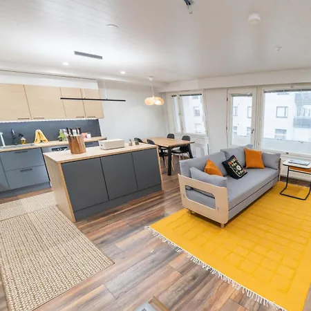 Luppo - Spacious, Smart, Warm, Sauna, Wi-fi Apartment